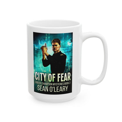 City Of Fear - White Coffee Mug