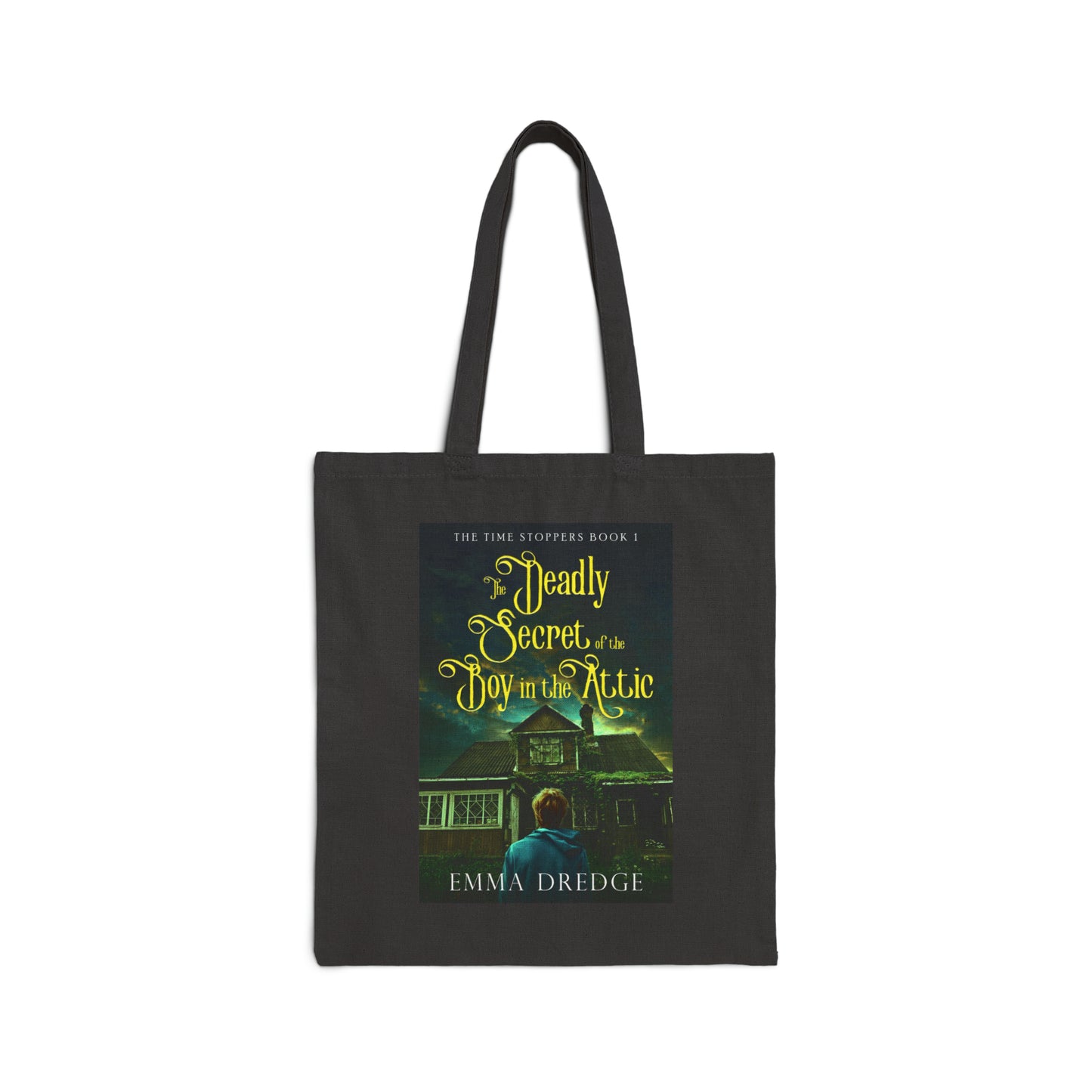 The Deadly Secret of the Boy in the Attic - Cotton Canvas Tote Bag
