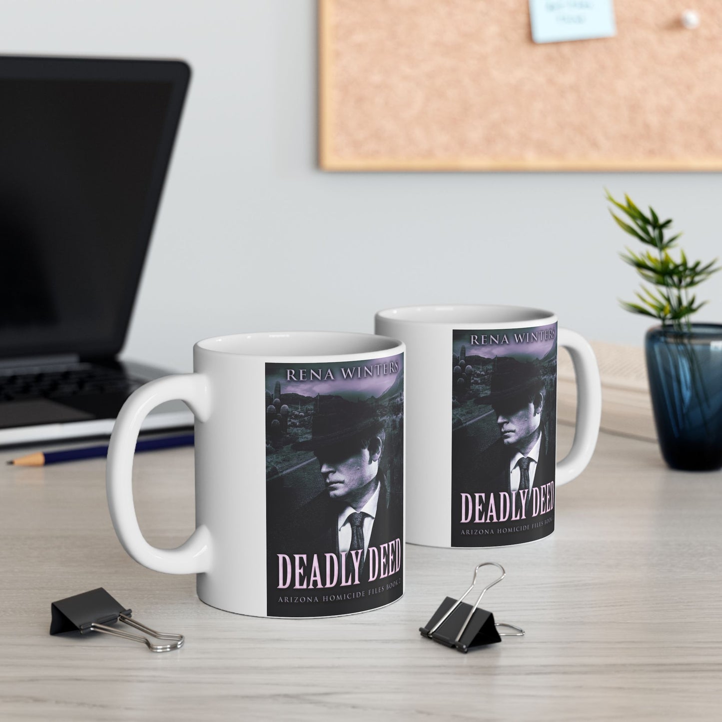 Deadly Deed - White Coffee Mug