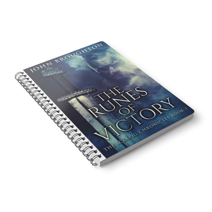 The Runes Of Victory - A5 Wirebound Notebook
