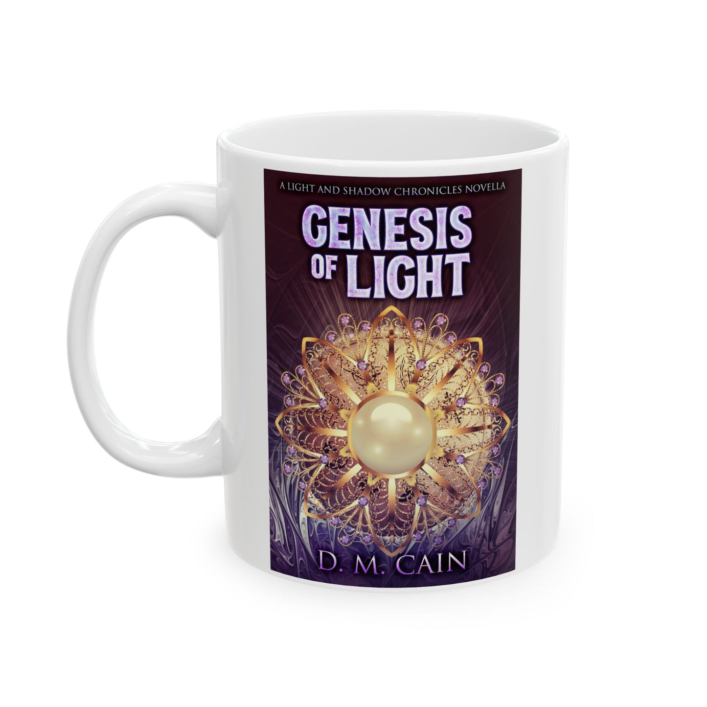 Genesis Of Light - White Coffee Mug