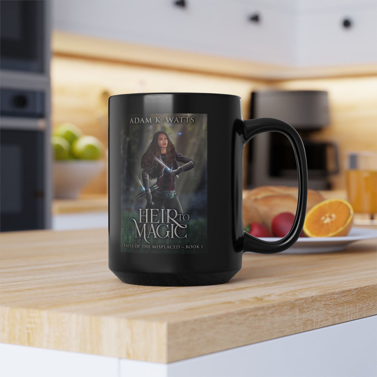 Heir To Magic - Black Coffee Mug