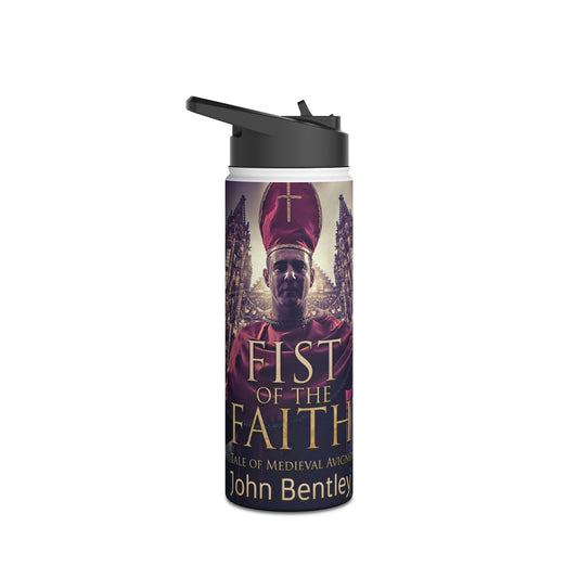 Fist Of The Faith - Stainless Steel Water Bottle