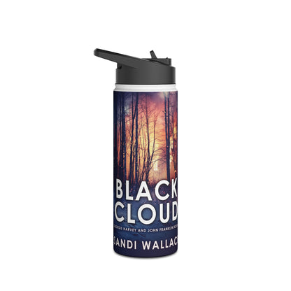 Black Cloud - Stainless Steel Water Bottle