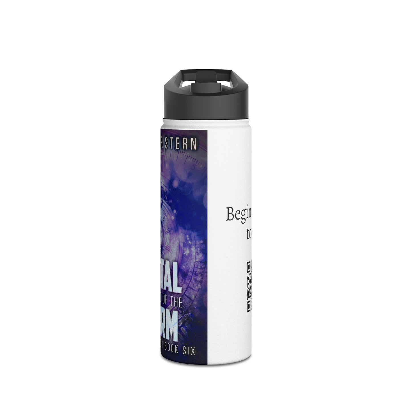 The Portal At The End Of The Storm - Stainless Steel Water Bottle