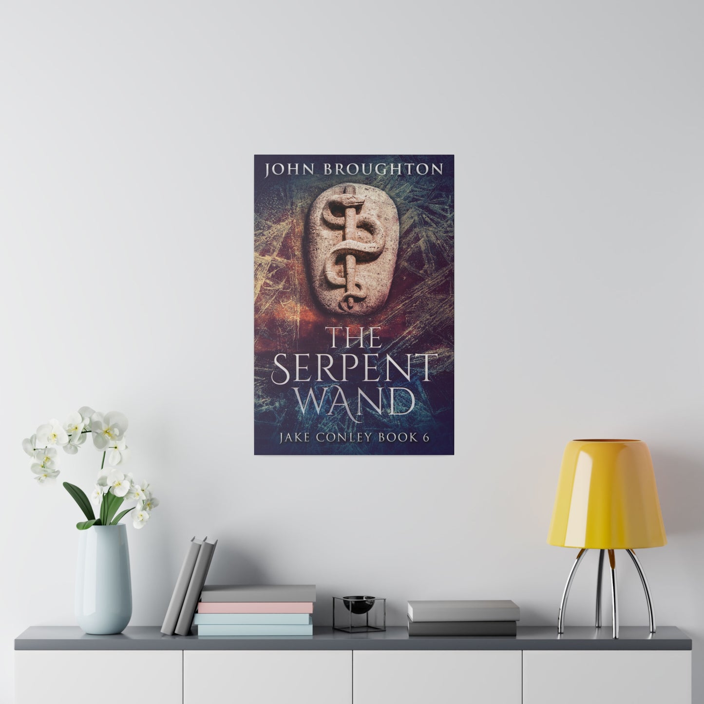 The Serpent Wand - Canvas