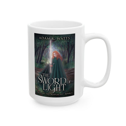 The Sword of Light - White Coffee Mug