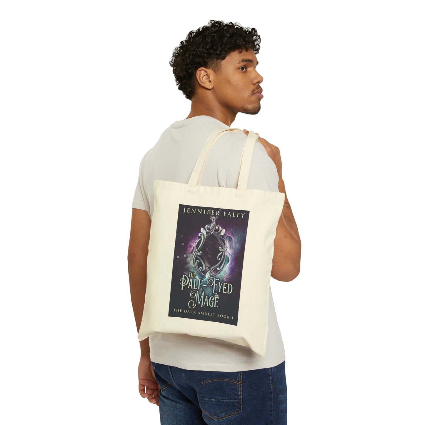 The Pale-Eyed Mage - Cotton Canvas Tote Bag