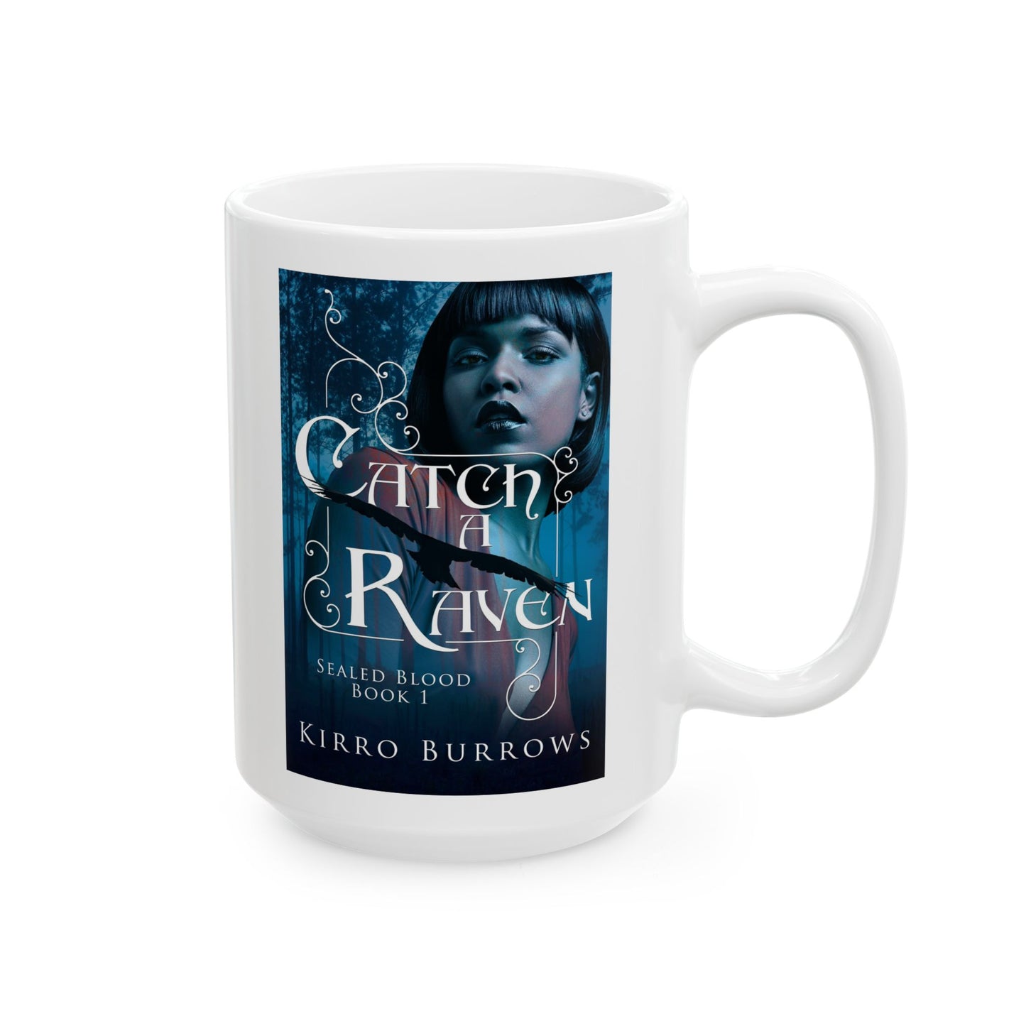 Catch A Raven - White Coffee Mug