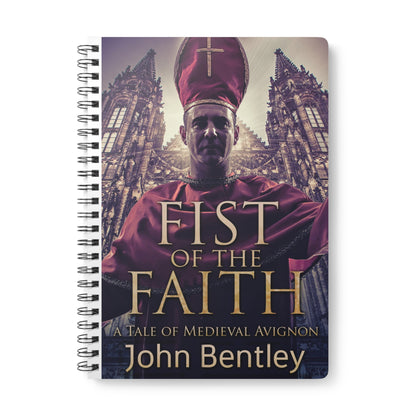 Fist Of The Faith - A5 Wirebound Notebook