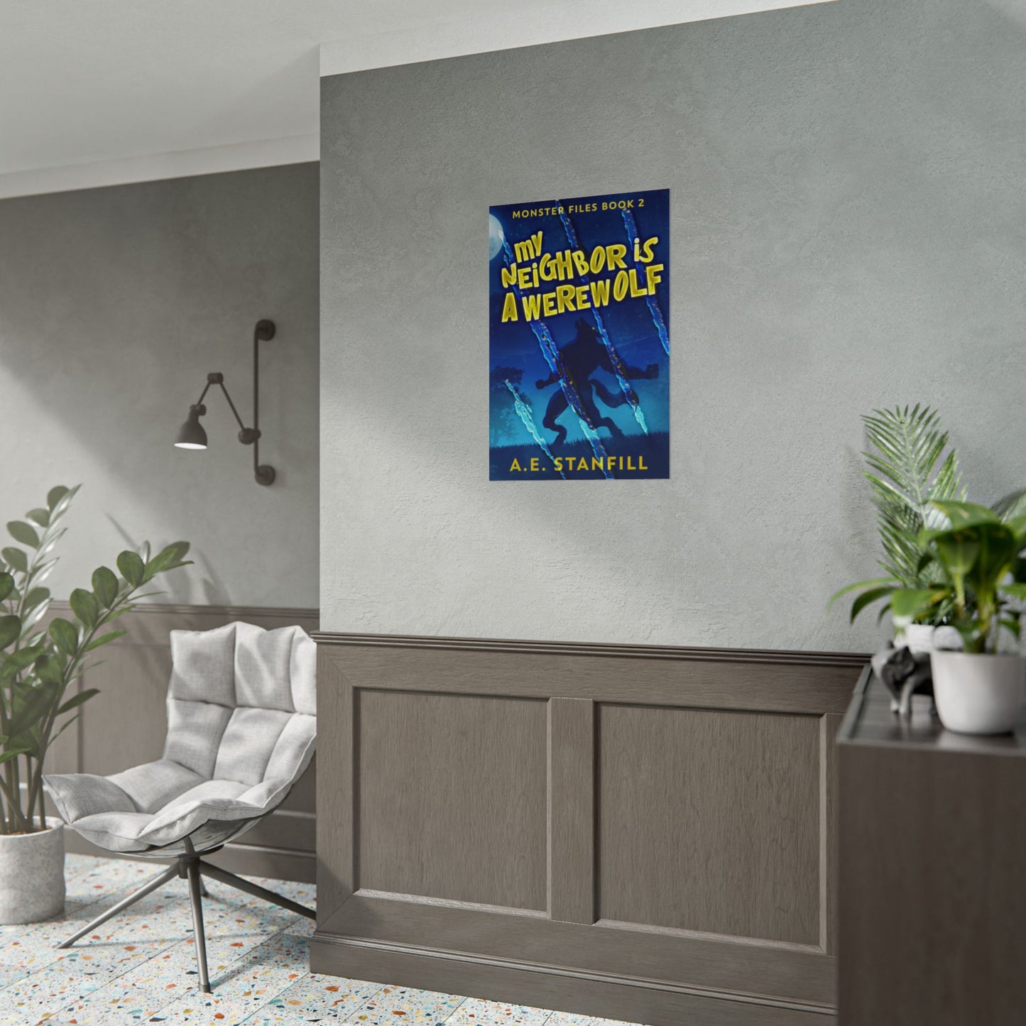 My Neighbor Is A Werewolf - Poster