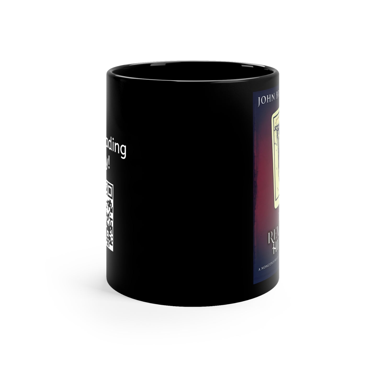 The Reversed Hermit - Black Coffee Mug
