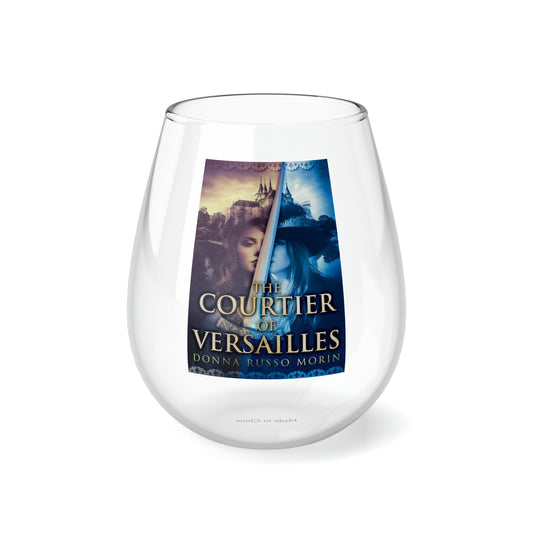 The Courtier of Versailles - Stemless Wine Glass, 11.75oz