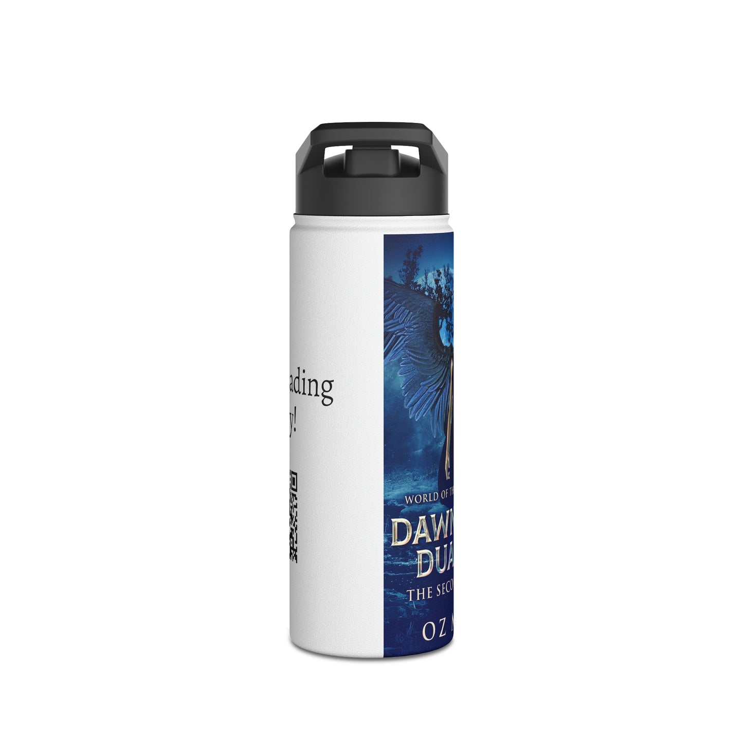 Dawn Of The Dual Apex - Stainless Steel Water Bottle