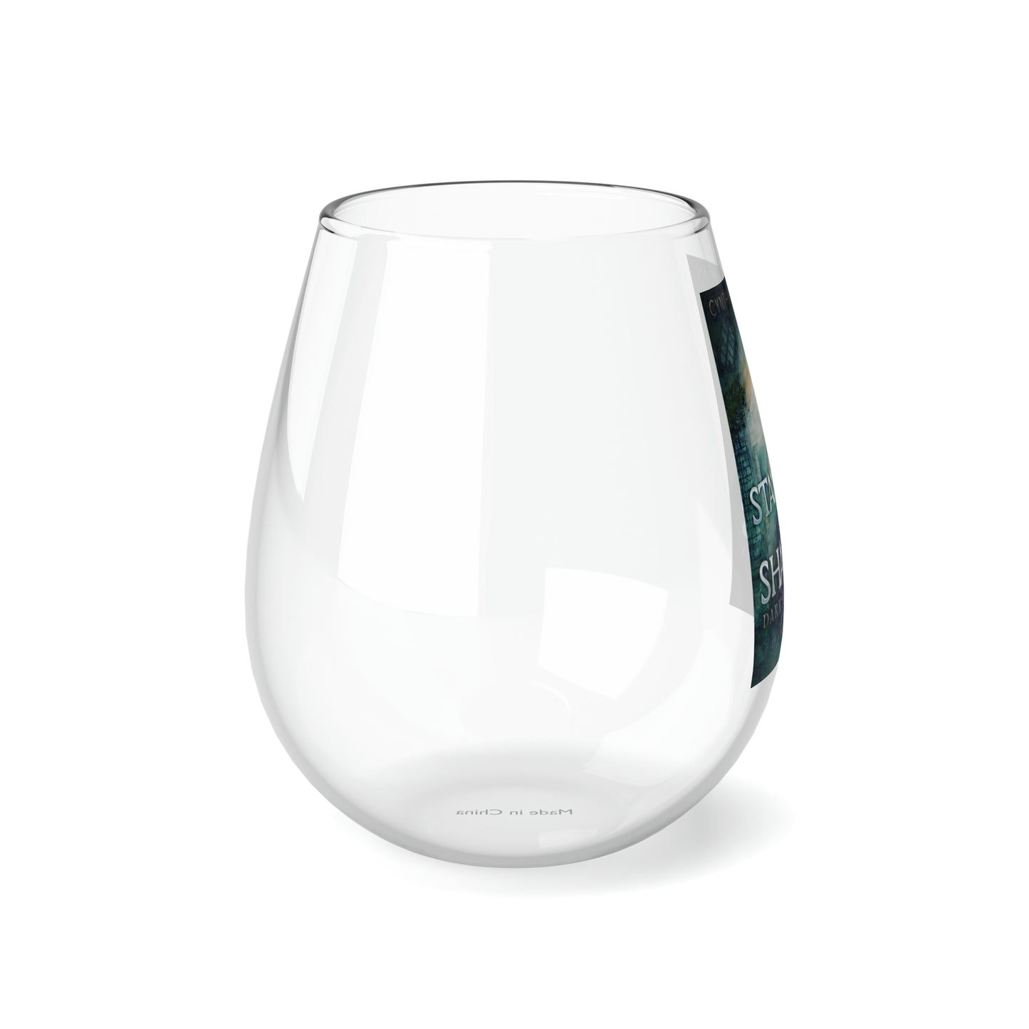 Standing in Shadows - Stemless Wine Glass, 11.75oz