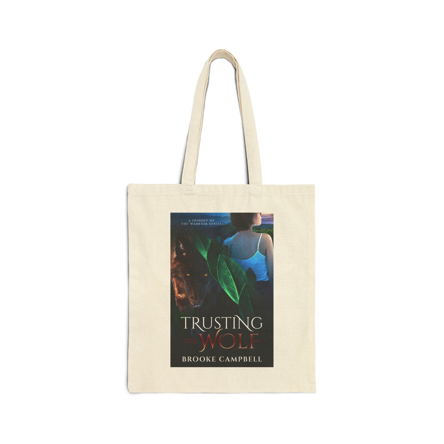 Trusting the Wolf - Cotton Canvas Tote Bag