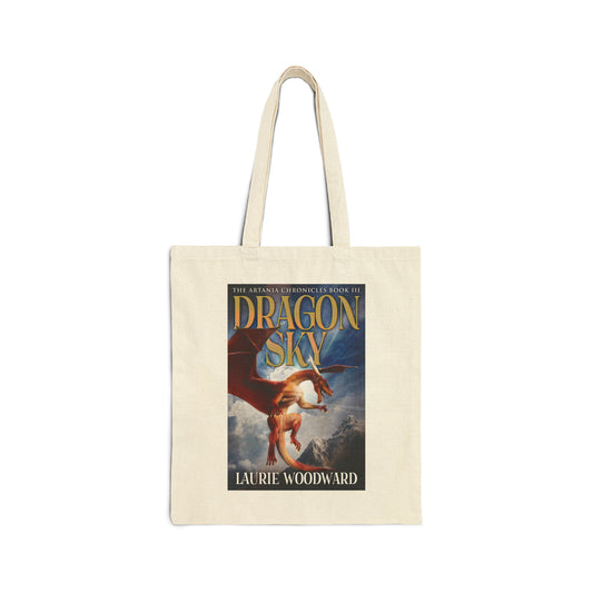 Dragon Sky - Cotton Canvas Tote Bag