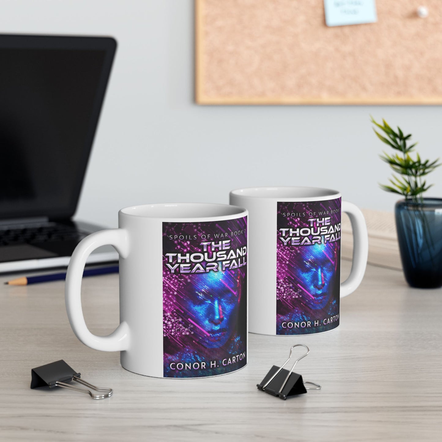 The Thousand Year Fall - White Coffee Mug