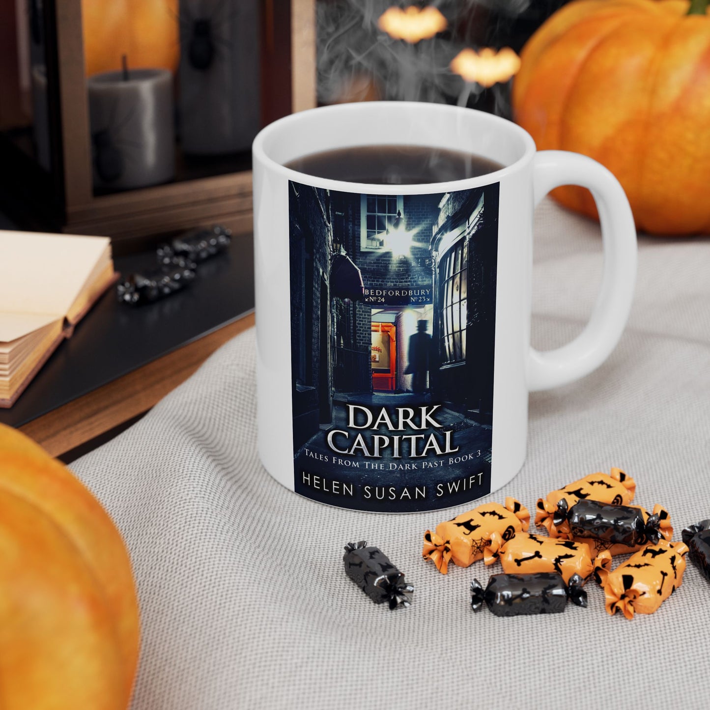Dark Capital - White Coffee Mug