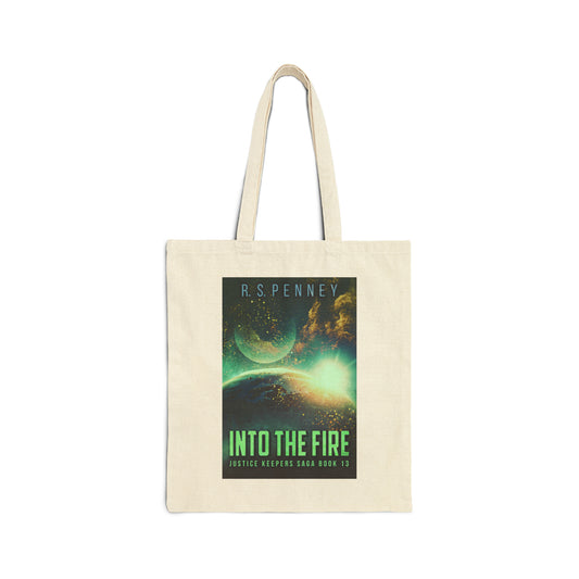 Into The Fire - Cotton Canvas Tote Bag