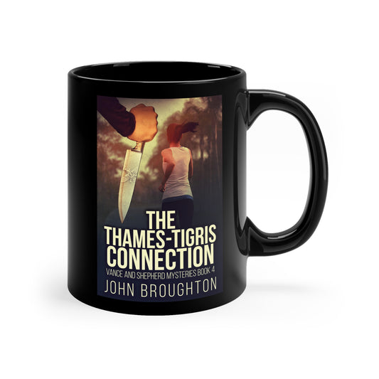 The Thames-Tigris Connection - Black Coffee Mug