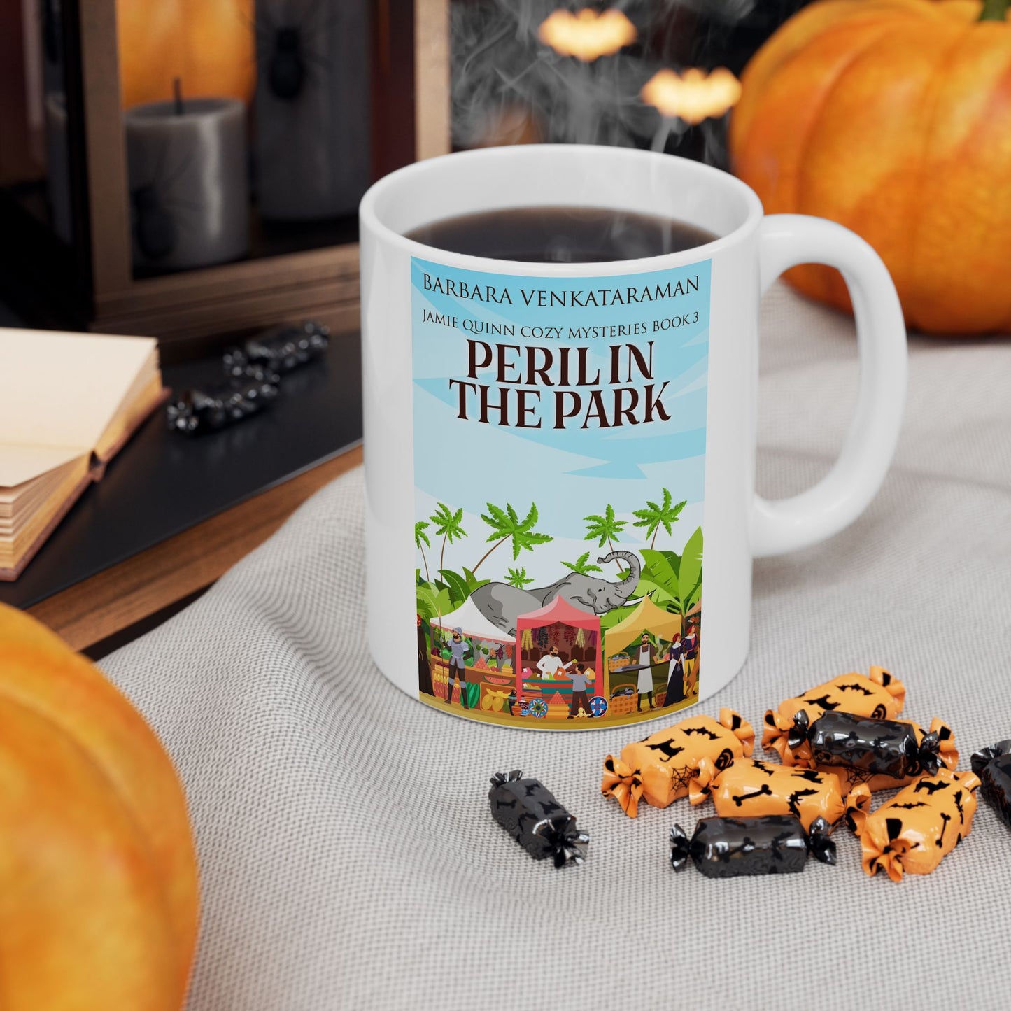 Peril In The Park - White Coffee Mug