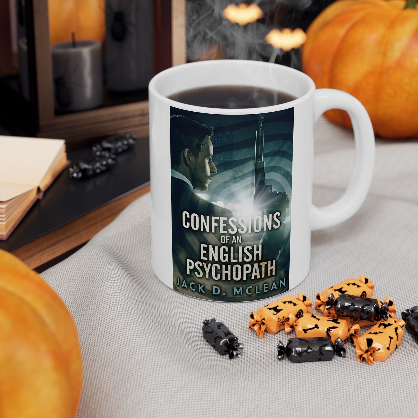 Confessions Of An English Psychopath - White Coffee Mug