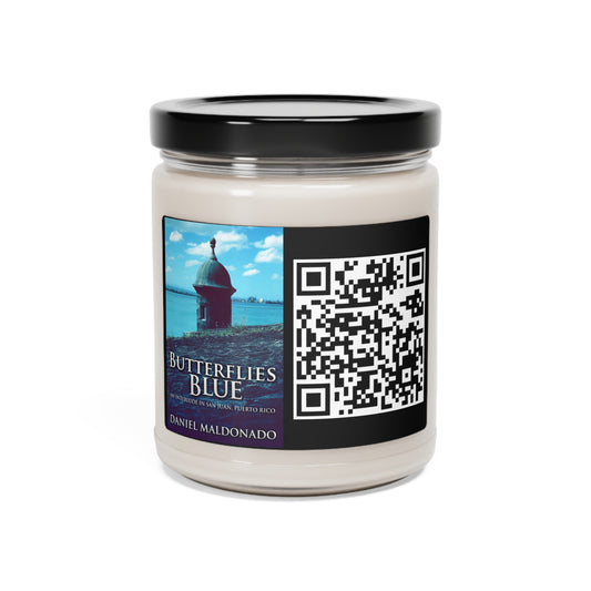 Butterflies Blue - Scented Soy Candle