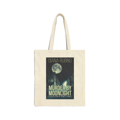 Murder By Moonlight - Cotton Canvas Tote Bag