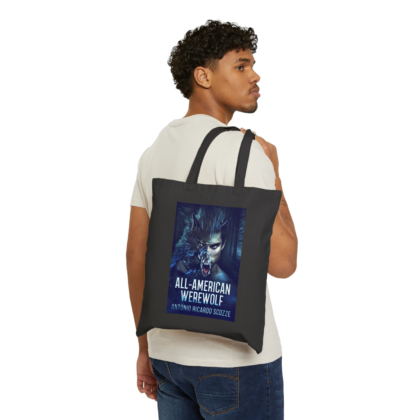 All-American Werewolf - Cotton Canvas Tote Bag