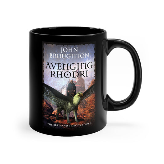 Avenging Rhodri - Black Coffee Mug