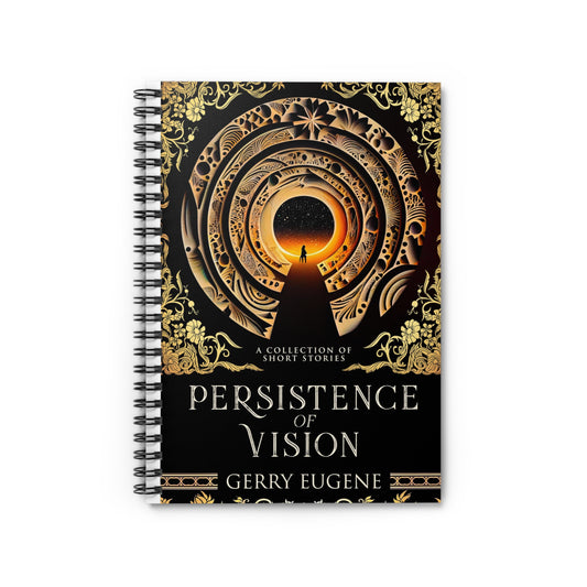 Persistence Of Vision - Spiral Notebook