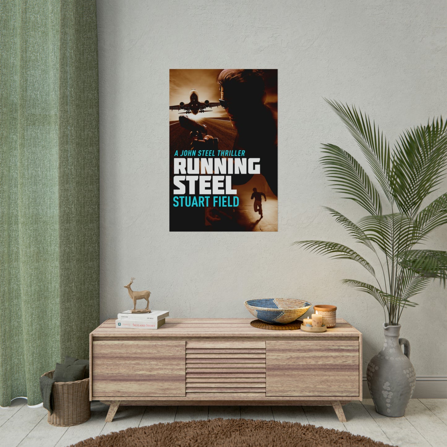 Running Steel - Rolled Poster