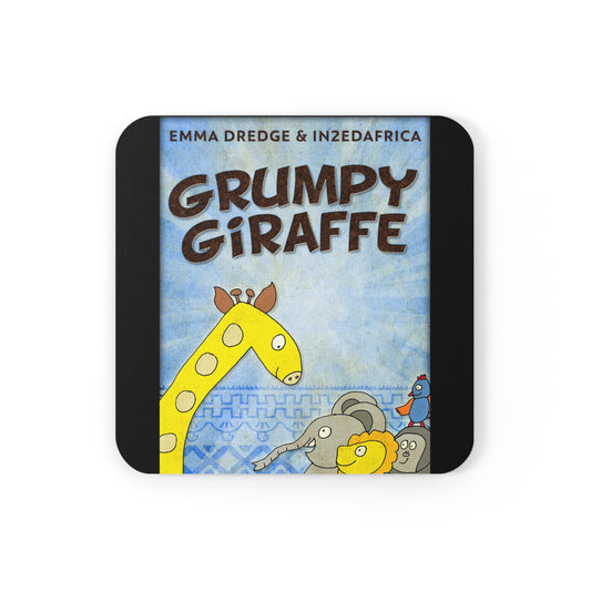 Grumpy Giraffe - Corkwood Coaster Set