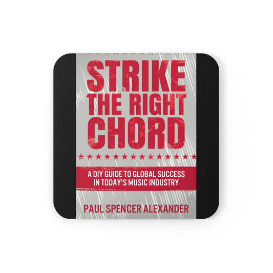 Strike The Right Chord - Corkwood Coaster Set