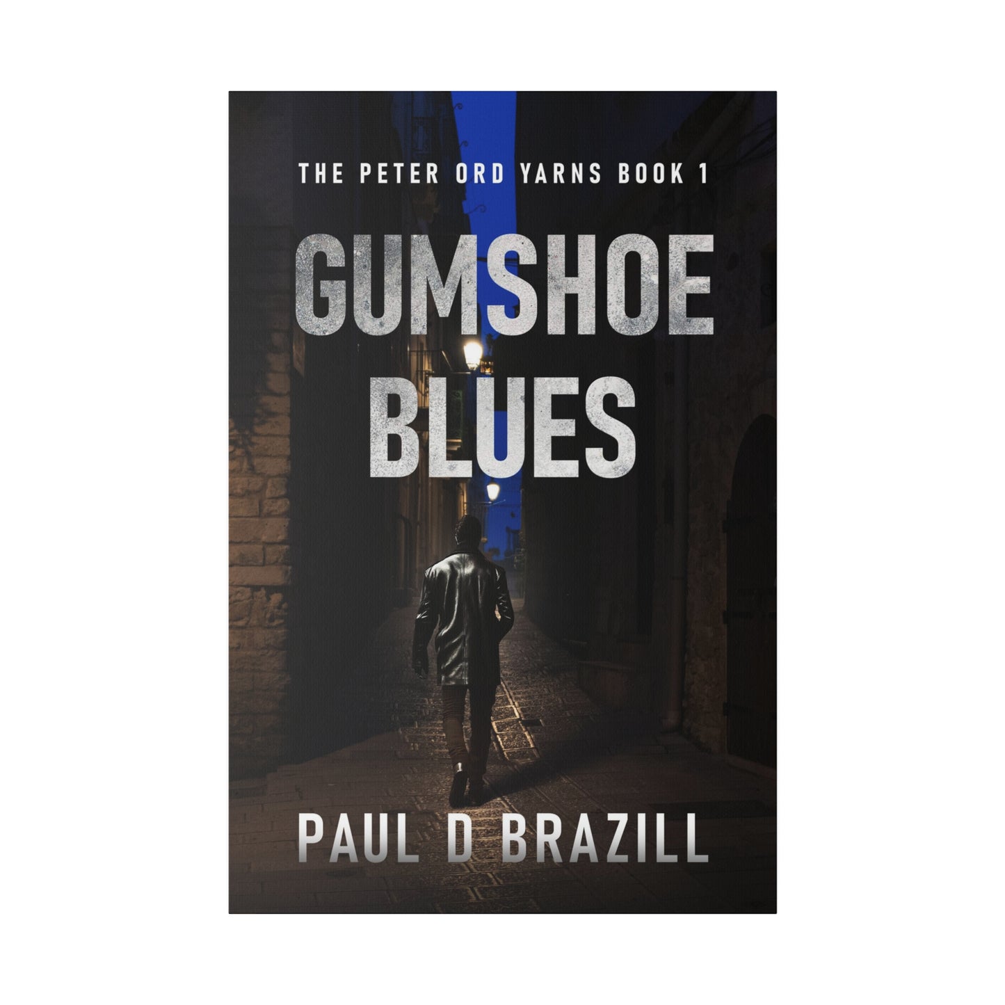 Gumshoe Blues - Canvas