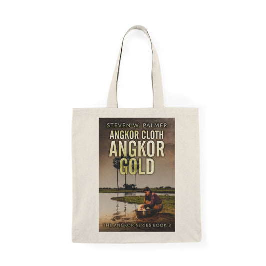 Angkor Cloth, Angkor Gold - Natural Tote Bag