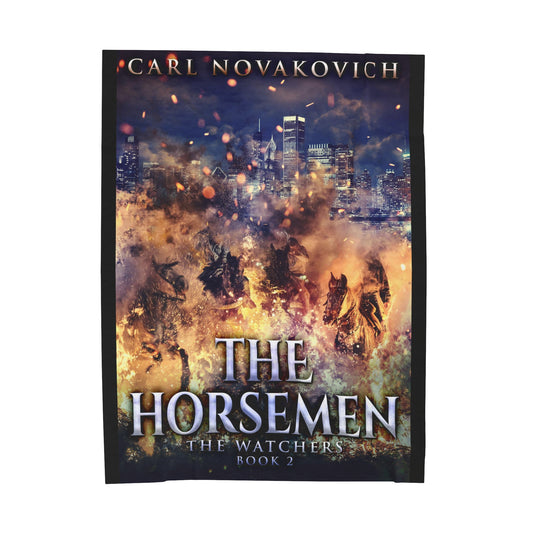 The Horsemen - Velveteen Plush Blanket