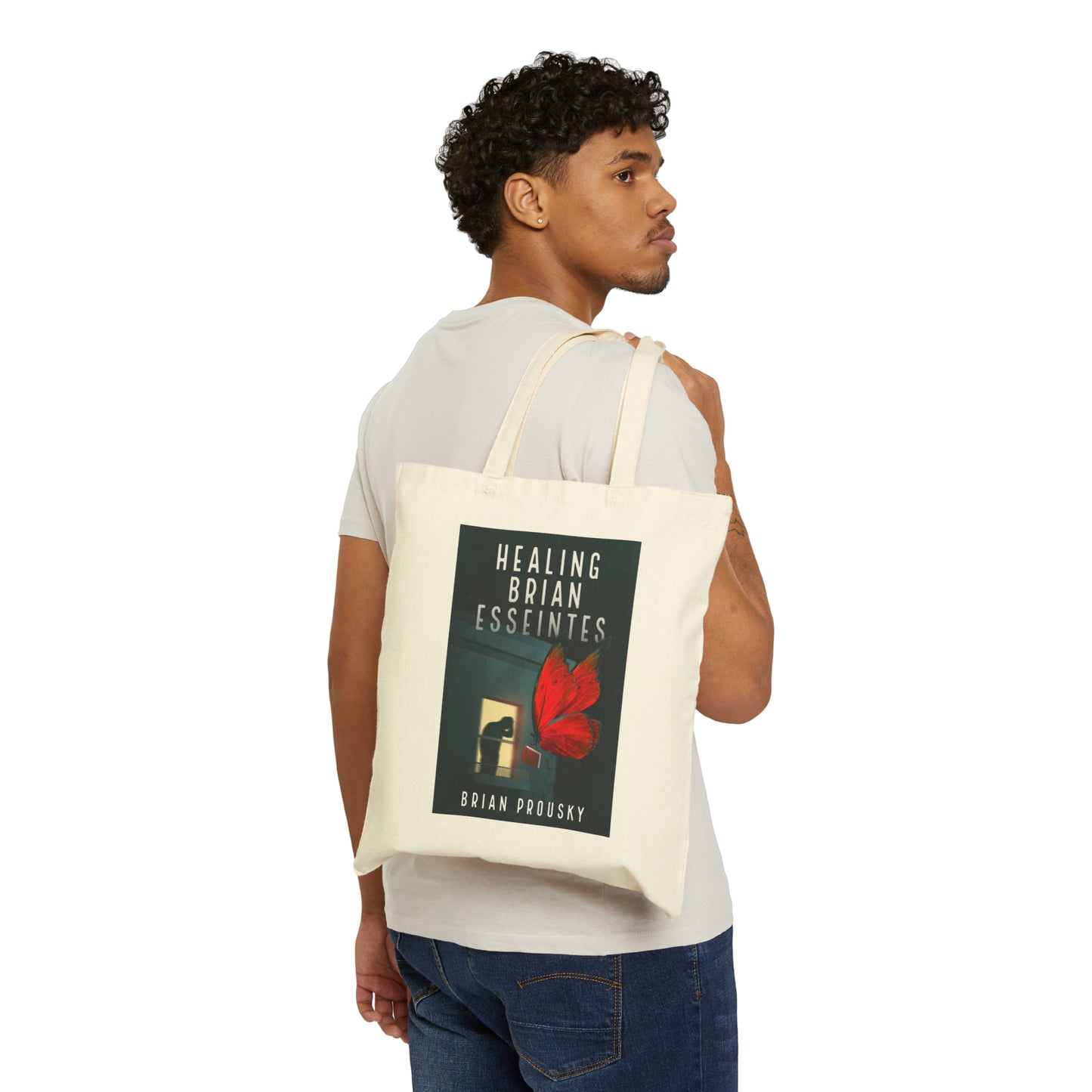Healing Brian Esseintes - Cotton Canvas Tote Bag