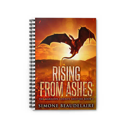 Rising from Ashes - Spiral Notebook
