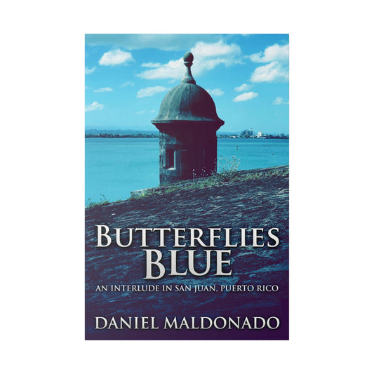 Butterflies Blue - Canvas