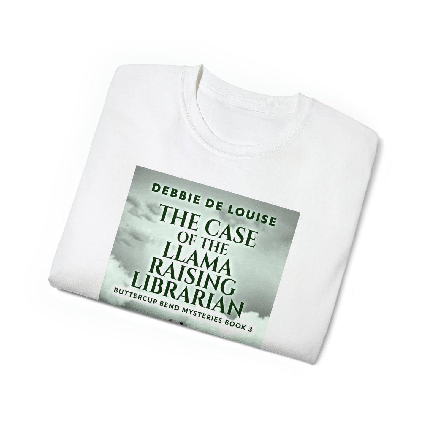 The Case of the Llama Raising Librarian - Unisex T-Shirt