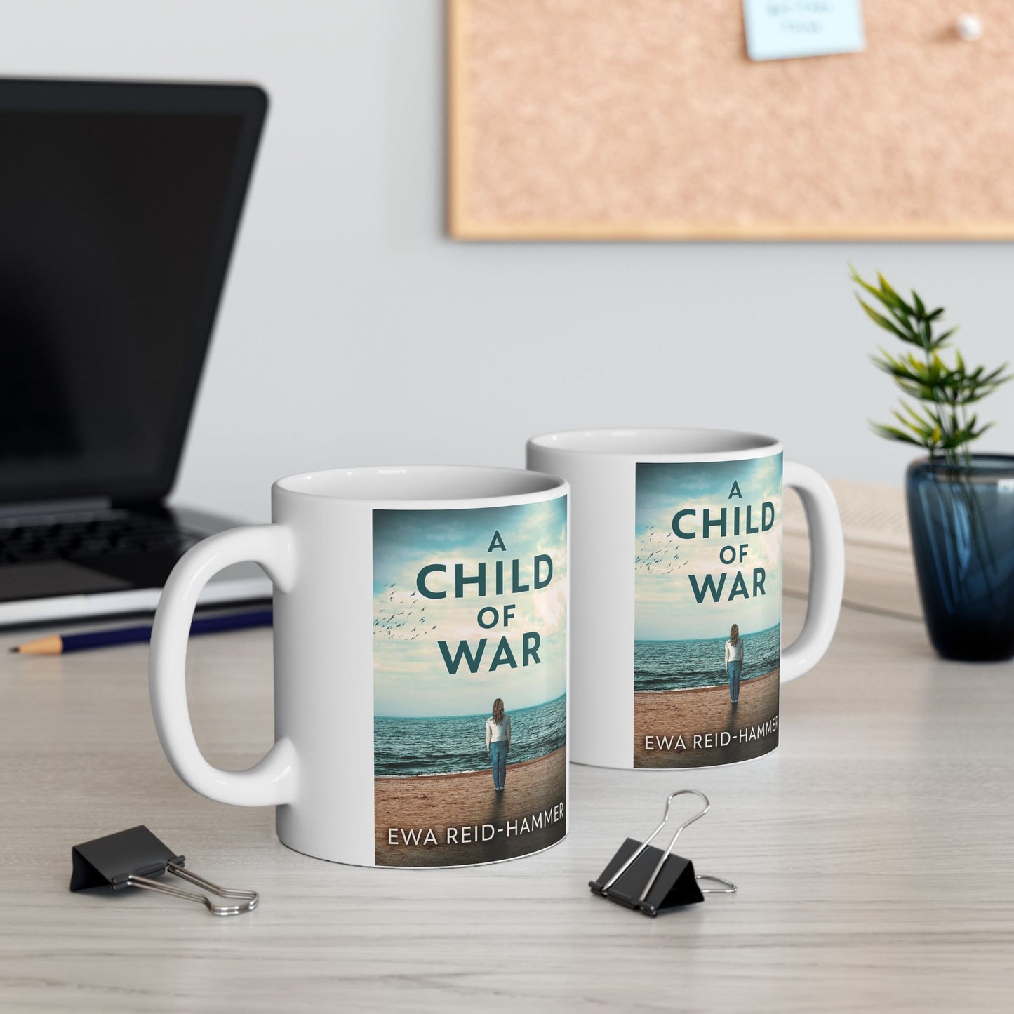 A Child Of War - White Coffee Mug