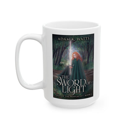 The Sword of Light - White Coffee Mug
