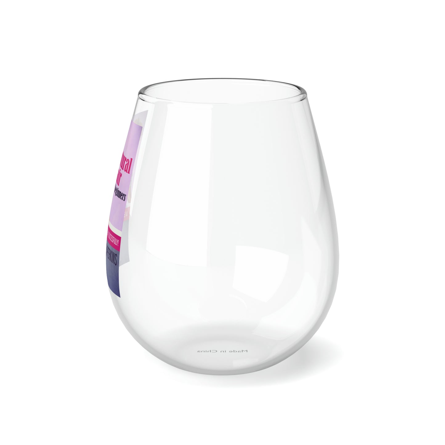 Natural Hair For Beginners - Stemless Wine Glass, 11.75oz