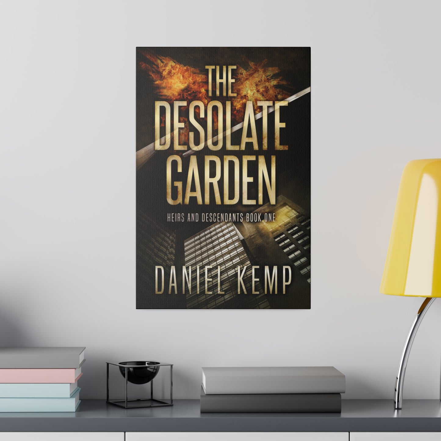 The Desolate Garden - Canvas