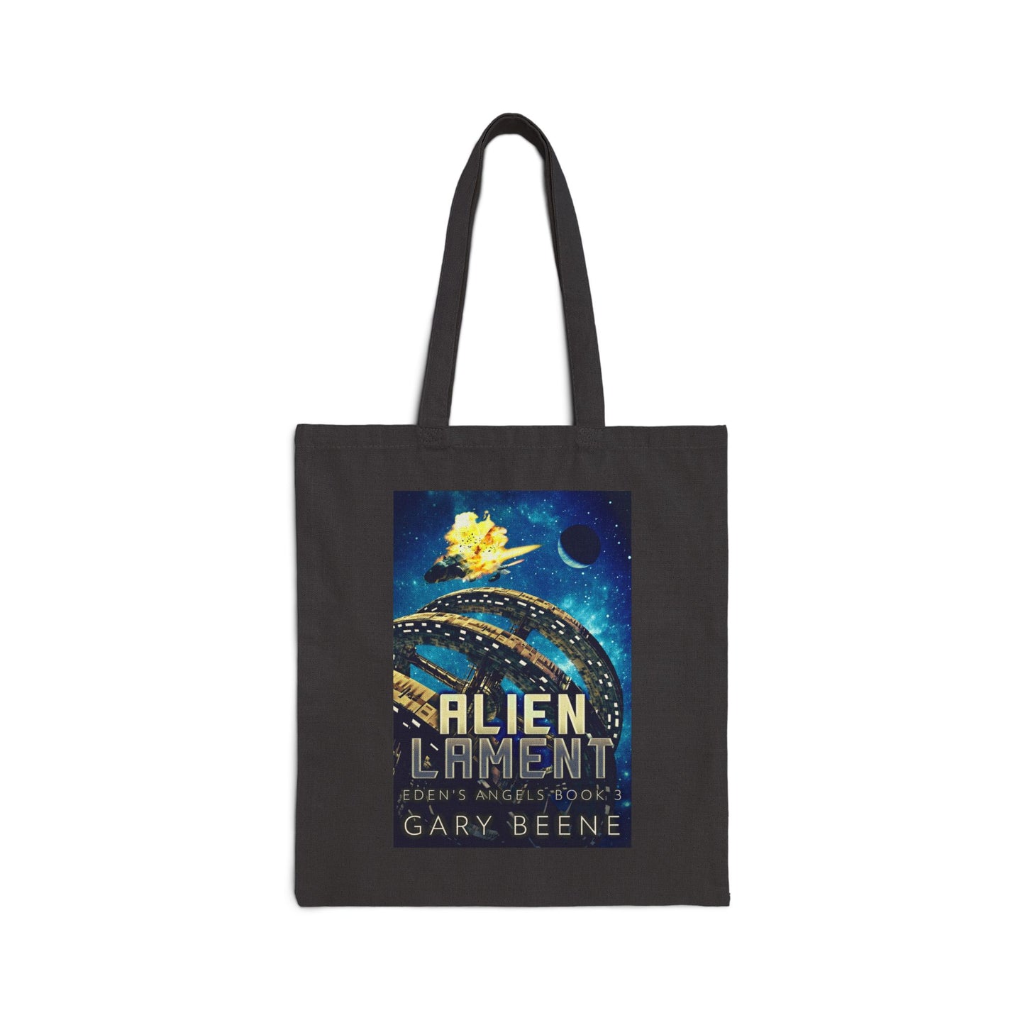 Alien Lament - Cotton Canvas Tote Bag