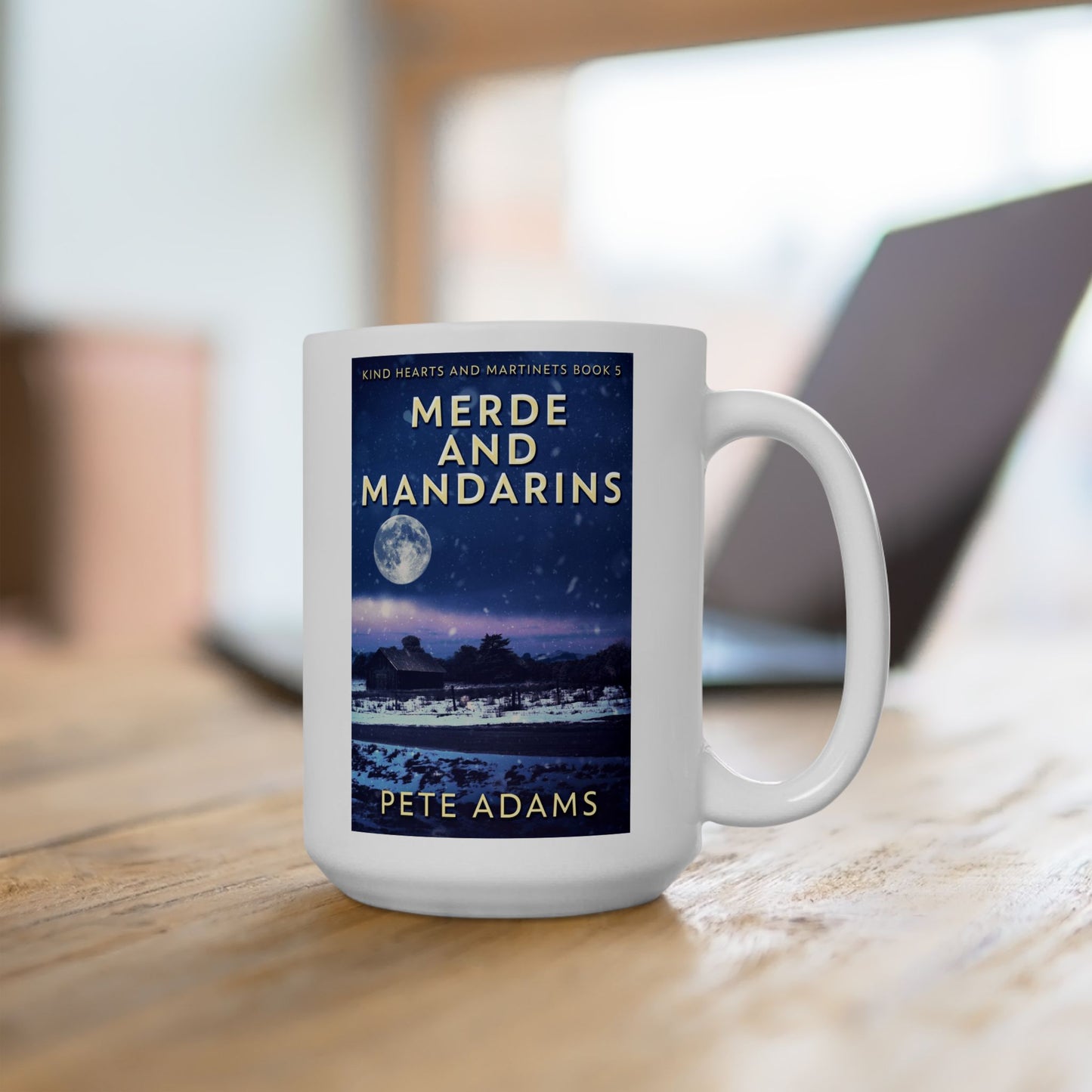 Merde And Mandarins - White Coffee Mug