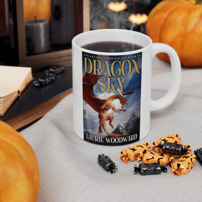 Dragon Sky - White Coffee Mug