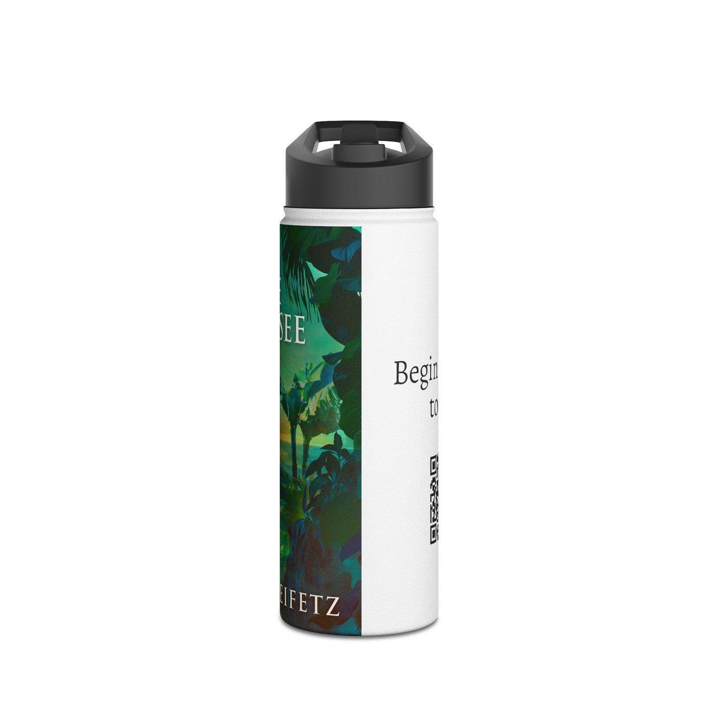 As Far As The I Can See - Stainless Steel Water Bottle